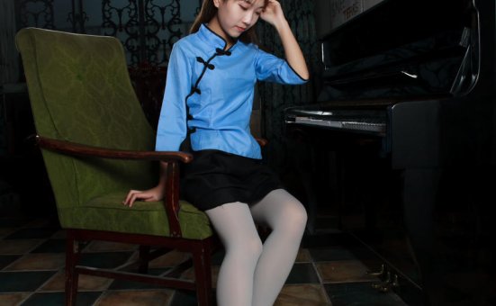 青丘女神 2017.12.03 猫猫 民国学生 [80P]