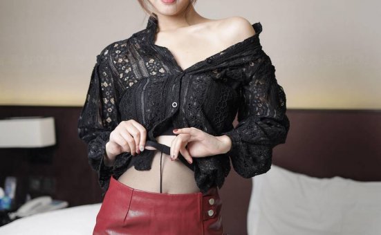 丝慕写真 SM397 米朵《皮裙的秘密》