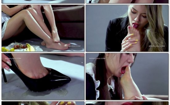 [Ligui丽柜]HD438 2020.01.18 双生花之甜甜文芮之莲香丝吻 甜甜&轩轩[1V315M]