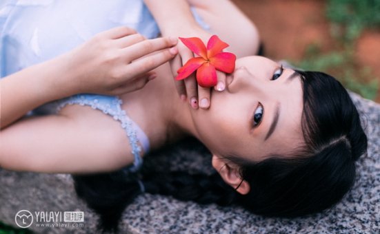 [YALAYI雅拉伊]2019.02.28 No.082 绿喜青花 Doubleyu [40P767M]