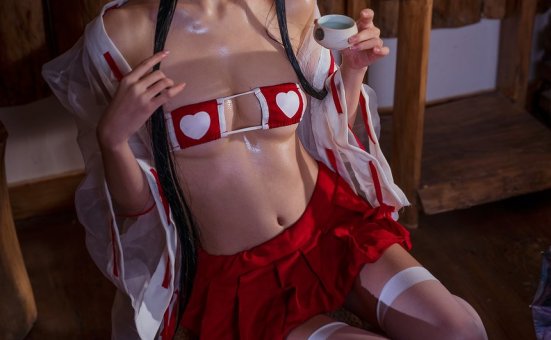 可可老师 – NO.13 温泉巫女 [50P-332MB]