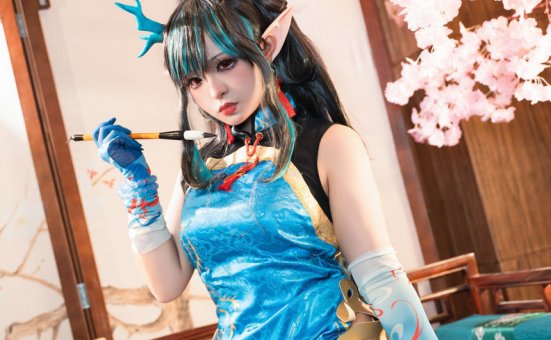 [橙风千雅&小和甜酒] 年夕旗袍双人御守 [189P 788MB]