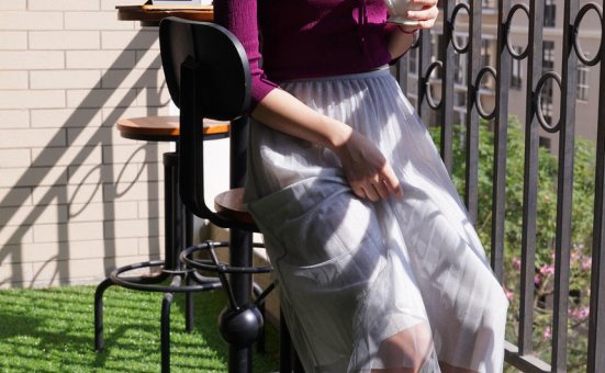 [IESS异思趣向] 普惠集 130 格格 – 会透光的裙子