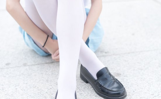 风之领域写真 NO.028 蓝色梦幻白丝 [50P/182M]