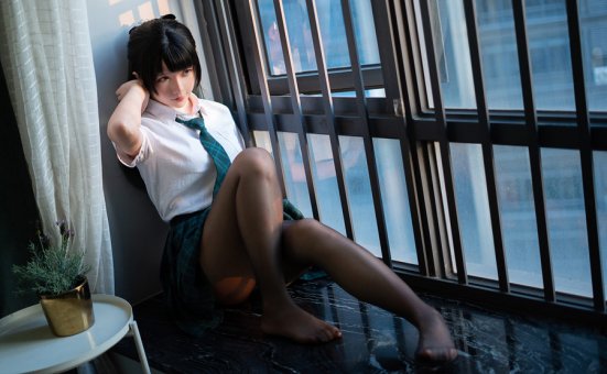 [喵糖映画]VOL.435 绿色JK[20P-90.4MB]