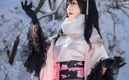 Neko-薇薇  – 爱宕和服[45P／453MB]