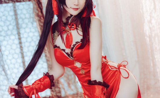 yui金鱼 NO.013 时崎狂三 旗袍 [8P-106MB]