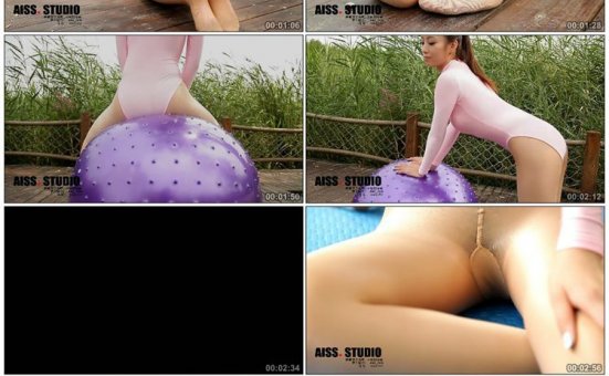 [AISS爱丝]视频 2014.08.29 4H06 柔丝瑜伽 [1V]