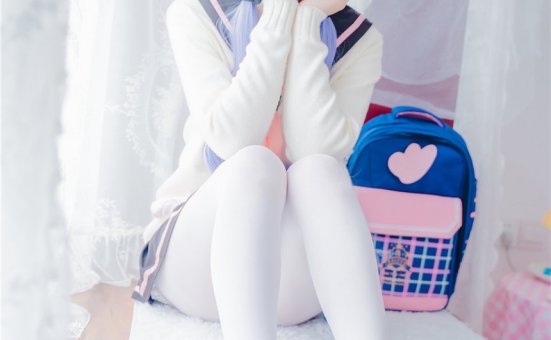 兔玩映画 — 独角兽校服 [40P-275M]