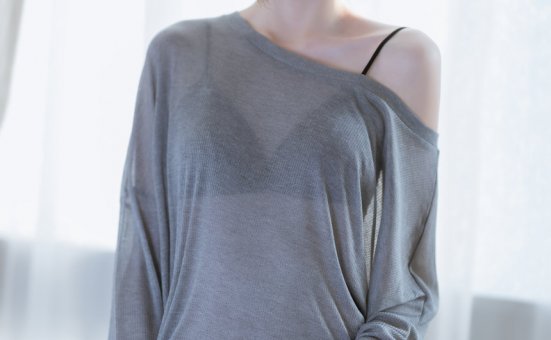 许岚LAN 半透毛衣 [40P-567MB]