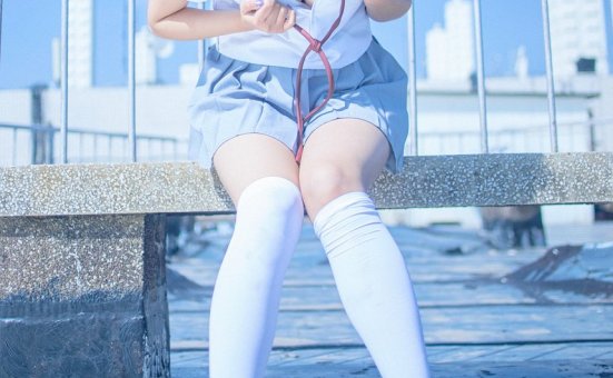 阿汐汐W NO.003 天台JK [40P-109MB]