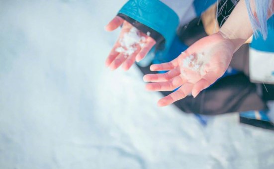 日本美女cosplay阴阳师雪女写真图片