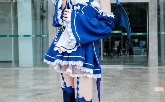 美少女雷姆半次元cosplay图片