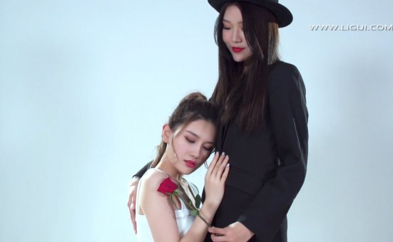 [Ligui丽柜]HD视频 2022.02.11 双生花 情人之吻[1V934M]