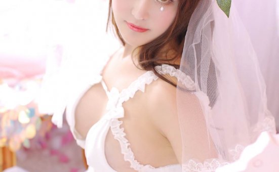 索尼子cosplay美女性感白丝爆乳美女图片