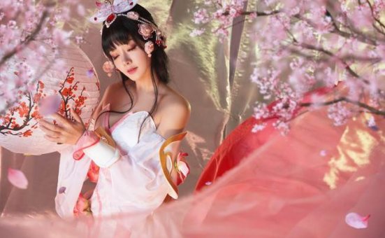 王者荣耀甄姬游园惊梦cosplay写真图片