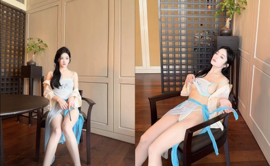 谭小灵蓝色古风拍摄花絮 [89P+2V-2.6G]