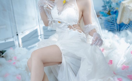 一千只猫薄禾 – NO.011 花园 誓约婚纱[16P-56.6M]