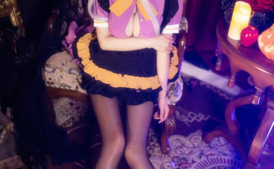 羽生三未-万圣黑丝女仆[37P-1.54G]