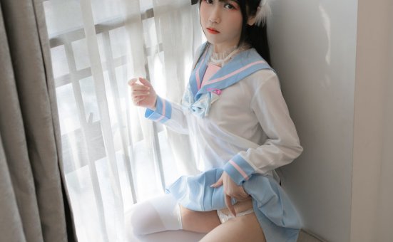 不呆猫-白色兔子JK[63P-342MB]