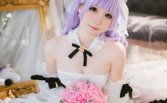 焖焖碳 – 独角兽婚纱[25P-169.5M]