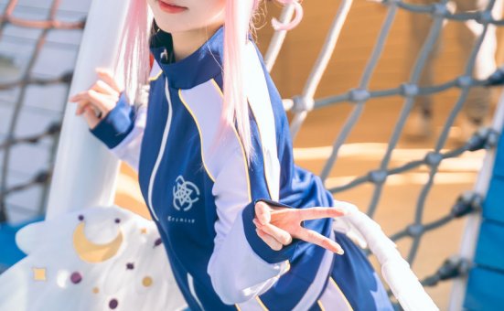 矢量鱼-蔚蓝档案-圣园未花体操服[41P-253MB]