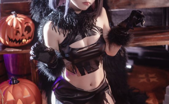 矢量鱼-蔚蓝档案-杏山和纱万圣节[34P-454MB]