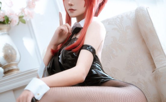 Seya-狮砸 – 电锯人 帕瓦&玛奇玛 兔女郎[13P-156.1M]