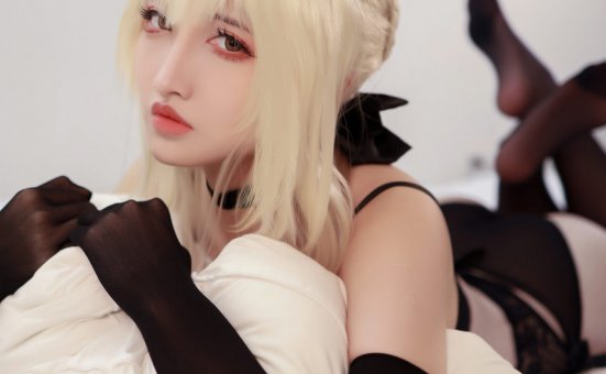 山崎怜Rei-FGO-黑saber·阿尔托莉雅·alter手办下着+水手服[132P-0.99G]