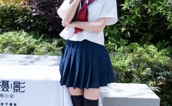 甜予摄影 No.193 小甜桃-皮鞋、大腿袜、裸足 [129P2V-9.26GB]