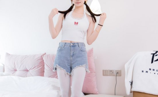 BoBoSocks袜啵啵 No.582 香菜-高跟鞋、厚白丝、裸足 [152P1V-5.82GB]