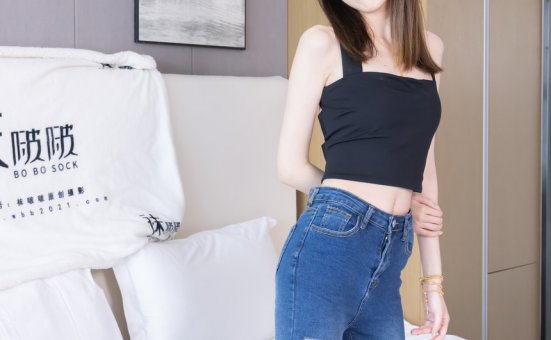 [BoBoSocks袜啵啵] NO.591 稚予-高跟凉鞋、薄肉丝（脚尖加固款）、裤里丝、裸足（黑色美甲）、裸足泡脚后踩奶油蛋糕，踩完蛋糕洗脚剧情[153P-1V-6.44G]