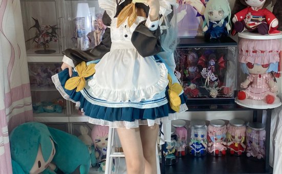 白栎Shirly-崩坏·星穹铁道-流萤女仆[66P+8V-1.06G]