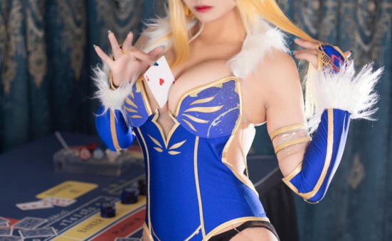 洛璃 LoLiSAMA – FGO 白枪呆兔女郎 [57P-929.1M]