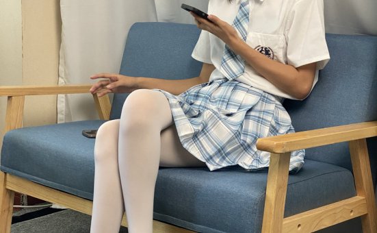 三禾摄影 No.050 JK套装 白丝 下皮鞋 [211P14V-2.81GB]