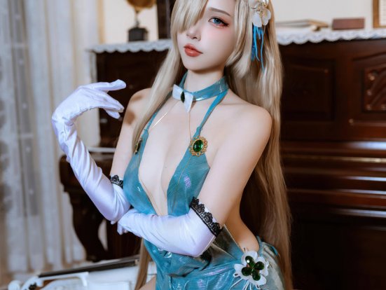 二佐Nisa –蔚蓝档案 明日奈兔女郎[30P-214M]